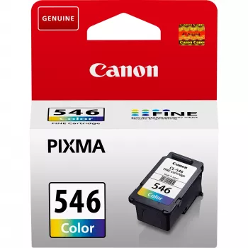 Rašalo kasetė Canon CL-546 trijų spalvų – žydra, purpurinė, geltona