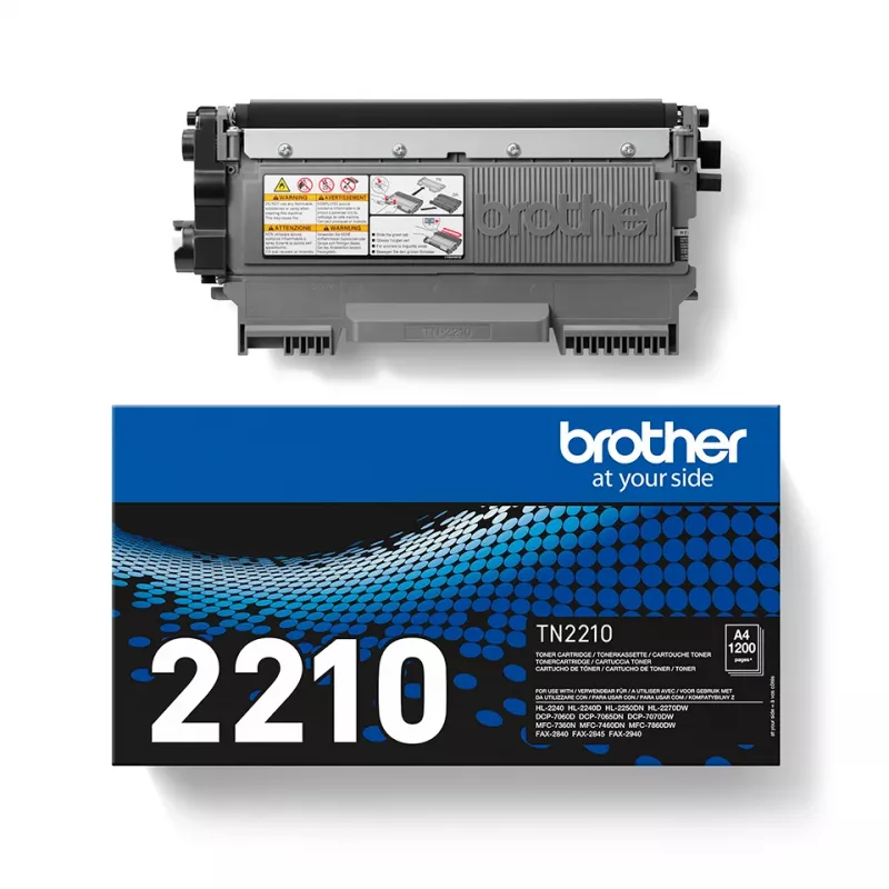 Originalus Brother TN-2210 juodas kasetė – 1 vnt.