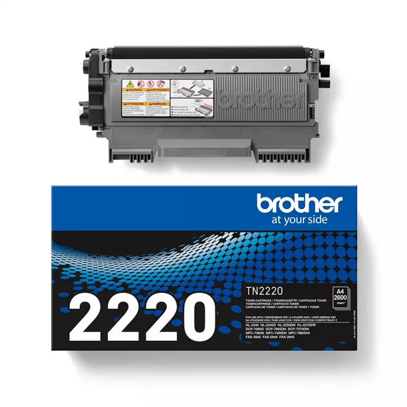 Originalus Brother TN-2220 juodos spalvos kasetė (1 vnt.)