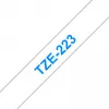 Laminuota juosta Brother TZe223 9mm mėlyna ant baltos
