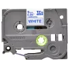 Laminuota juosta Brother TZe223 9mm mėlyna ant baltos