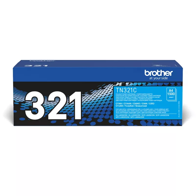Originali Brother TN-321C tonerio kasetė (žalsvai mėlyna)