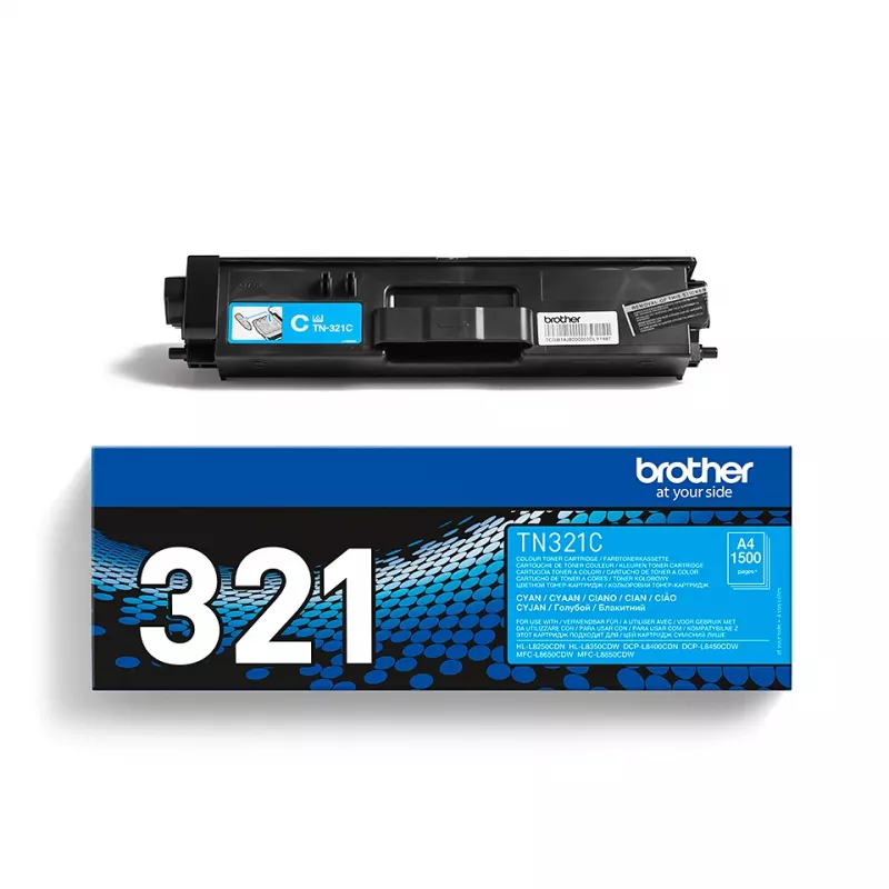 Originali Brother TN-321C tonerio kasetė (žalsvai mėlyna)