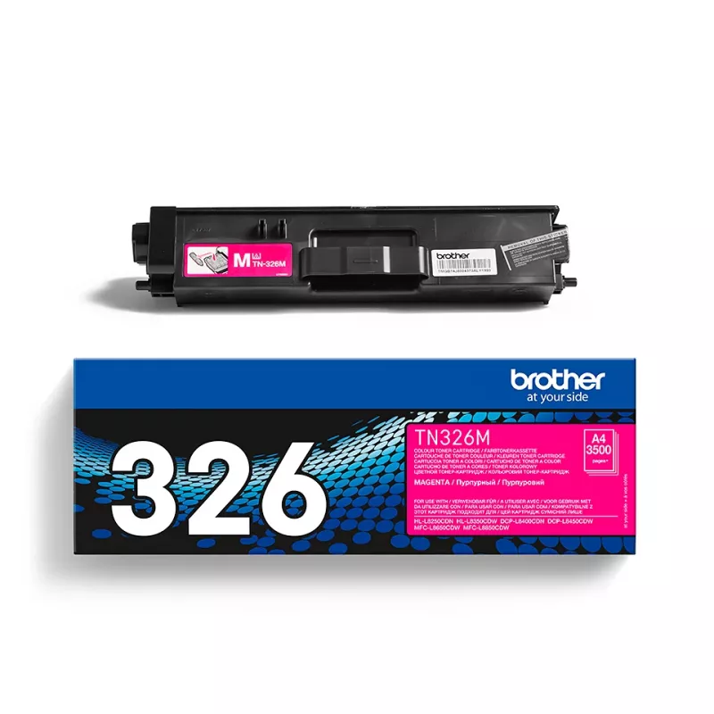 Brother TN-326M kasetė 1 vnt. Originali rausva