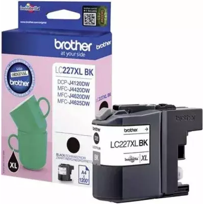Originalus Brother LC-227XLBK juodos spalvos kasetė, 1 vnt.