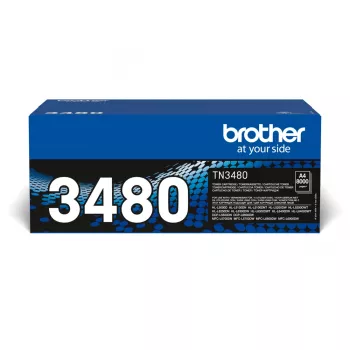 Kasetė su toneriu Brother TN-3480 originali juoda 1 vnt.