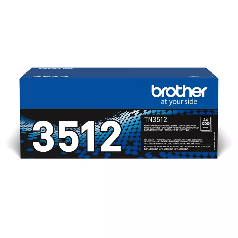 Brother TN-3512 originali juoda kasetė, 1 vnt.