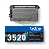 Originalus Brother TN-3520 kasetė su toneriu, 3000 puslapių, juoda