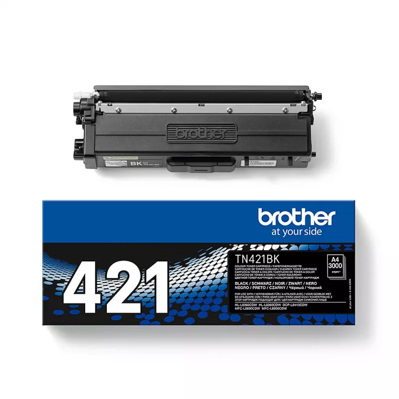 Originalus Brother TN421BK juodos spalvos tonerio kasetė 3000 puslapių
