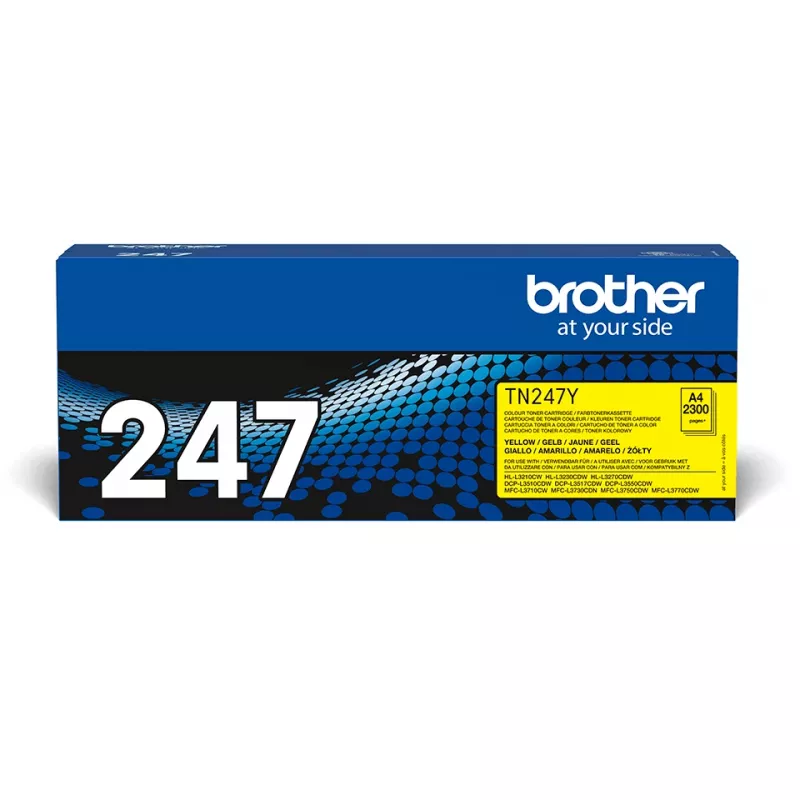 Brother TN-247Y originalus geltonas toneris