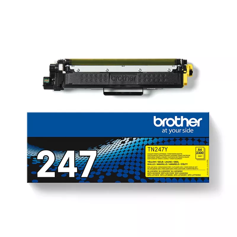 Brother TN-247Y originalus geltonas toneris
