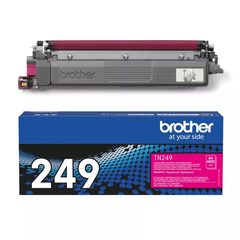 Brother TN-249M originali purpurinė kasetė, 1 vnt.