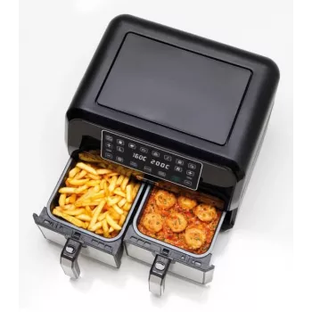 Kenwood HFM20.000MB keptuvė su karšto oro funkcija, dviguba, 8 L, 1700 W, juoda