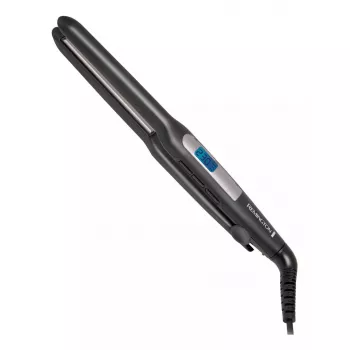 Tiesintuvas plaukams Remington S5515 – 9 šilumos lygiai, keraminės plokštelės, 120–240V, juodos spalvos