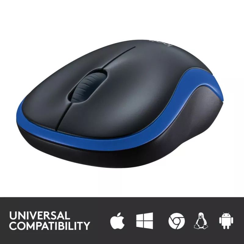 Belaidė pelė LOGITECH M185 Mėlyna
