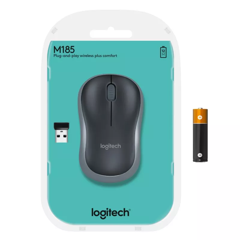Belaidė pelė LOGITECH M185 Mėlyna