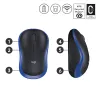 Belaidė pelė LOGITECH M185 Mėlyna
