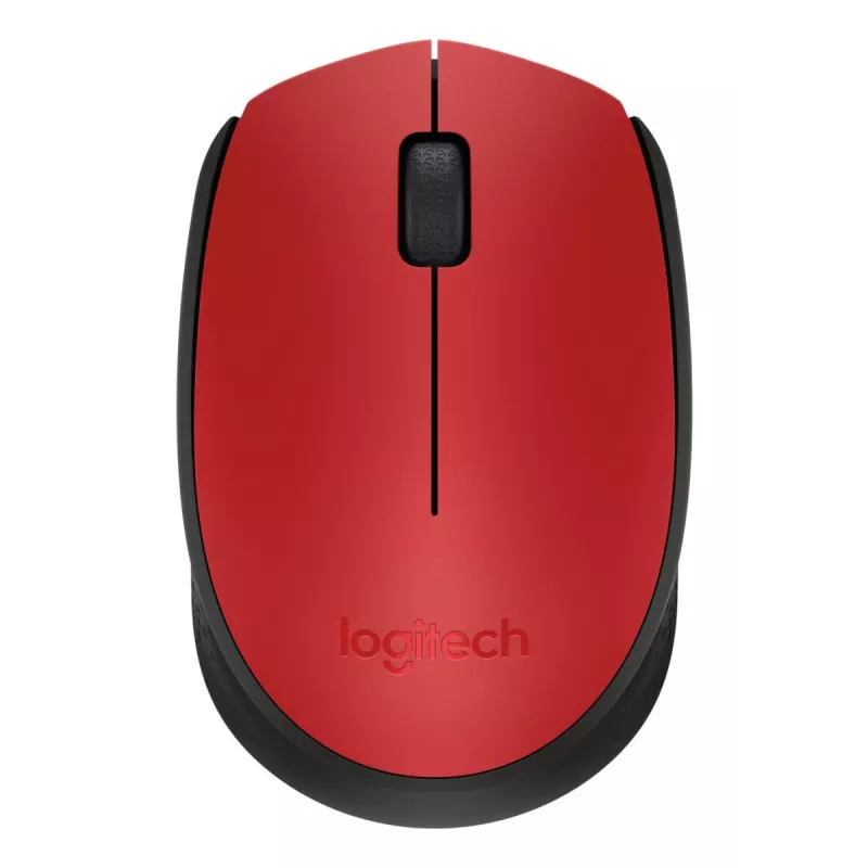 LOGITECH M171 belaidė pelė raudona