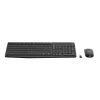 Belaidis klaviatūros ir pelės rinkinys Logitech MK235