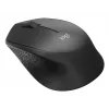 LOGITECH M330 Silent Plus juoda belaidė tylioji pelė