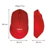 LOGITECH M330 Silent Plus raudona