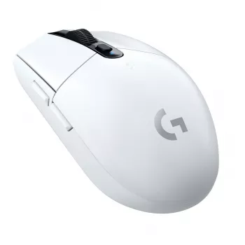 LOGIOTECH G305 Lightspeed belaidė žaidimų pelė balta