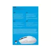 LOGIOTECH G305 Lightspeed belaidė žaidimų pelė balta