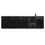 Logitech G512 LIGHTSYNC RGB mechaninė žaidimų klaviatūra GX Brown lietimui – QWERTY US/Int'l