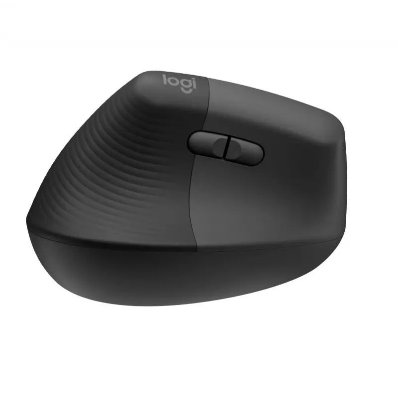 LOGITECH Lift vertikali ergonominė pelė – kairiarankiams – belaidė – grafito juoda