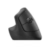 LOGITECH Lift vertikali ergonominė pelė – kairiarankiams – belaidė – grafito juoda