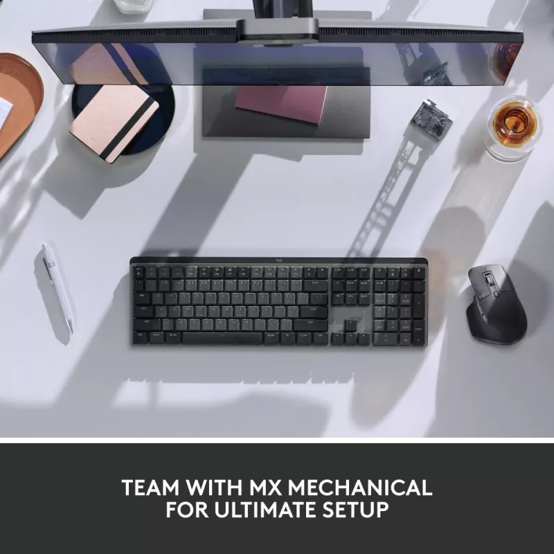 LOGITECH MX Master 3S – Belaidė pelė – Grafito spalva