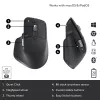 LOGITECH MX Master 3S – Belaidė pelė – Grafito spalva