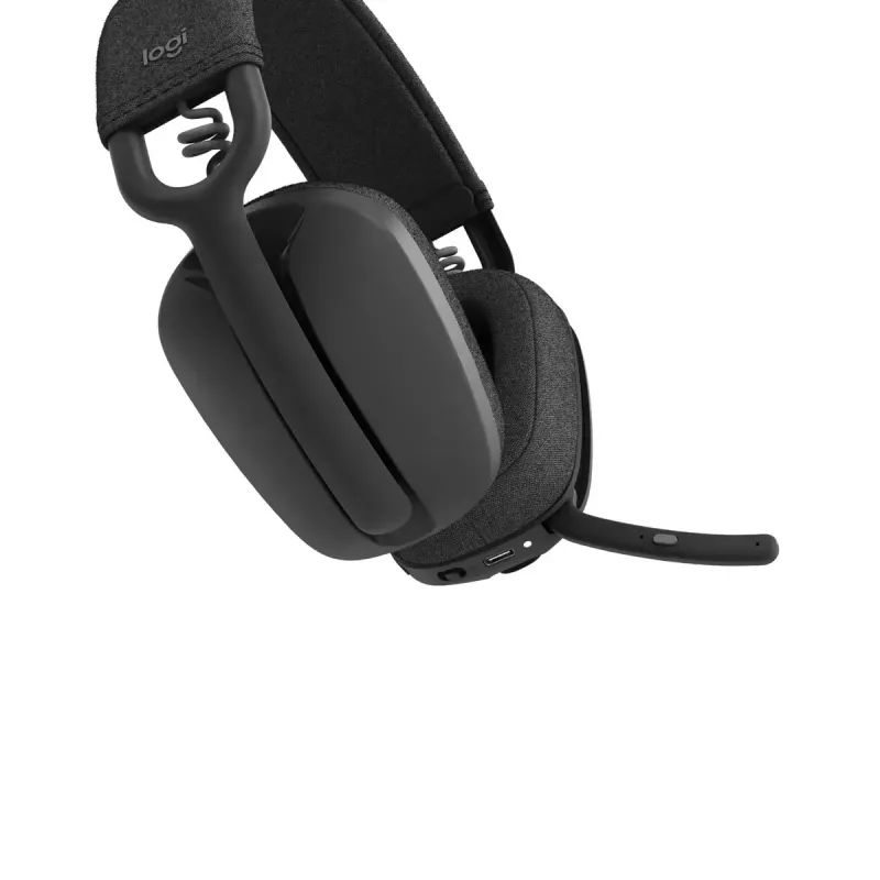 LOGITECH Zone Vibe 100 belaidės ausinės – Bluetooth, grafito spalvos