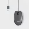 LOGITECH Pelė M100 - USB - Juoda