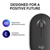 Pelė Logitech M350S juoda USB belaidė optinė