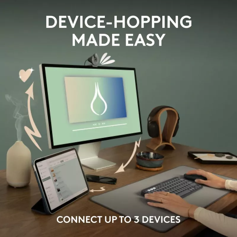 Pelė Logitech M350S juoda USB belaidė optinė