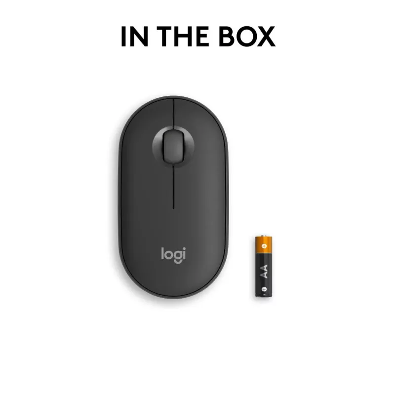 Pelė Logitech M350S juoda USB belaidė optinė