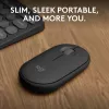 Pelė Logitech M350S juoda USB belaidė optinė