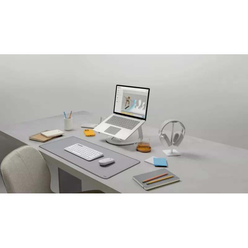 Pelė Logitech M350S balta USB belaidė optinė