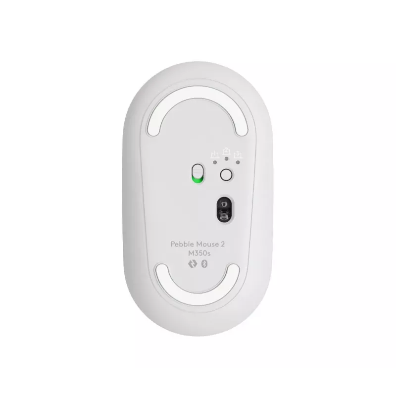 Pelė Logitech M350S balta USB belaidė optinė