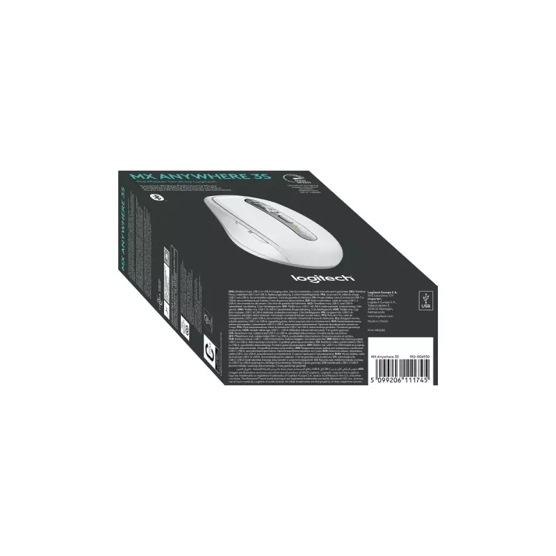 Pelė Logitech MX Anywhere 3S RF belaidė + Bluetooth