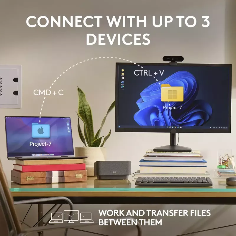 Pelė Logitech MX Anywhere 3S RF belaidė + Bluetooth