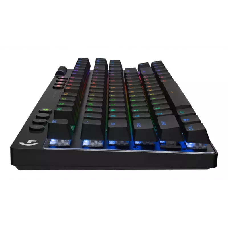 Belaidė klaviatūra Logitech PRO X TKL US juoda 920-012136