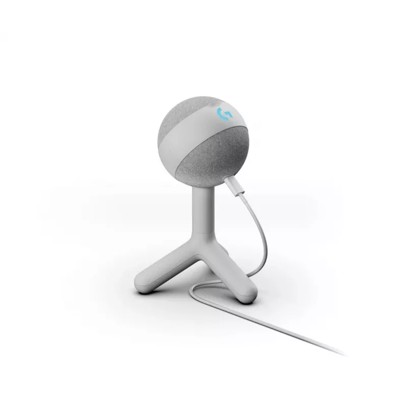 LOGITECH Yeti Orb - USB - Mikrofonas - Baltas