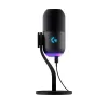 LOGITECH Yeti Gx - USB - Mikrofonas su Lightsync - Juodas
