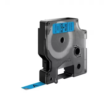 DYMO D1 Standartinė juosta | Juodas šriftas ant mėlynos juostos | 9 mm x 7 m | Lipni etikečių juosta LabelManager žymekliams | Pagaminta Europoje