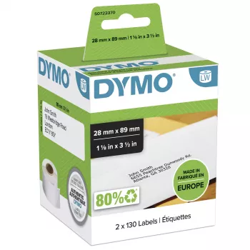 Adresų etiketės DYMO Standard S0722370 28x89 mm