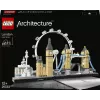 LEGO Architecture London 21034 statybinis rinkinys – 468 dalys, miesto orientyrų modelis