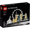 LEGO Architecture London 21034 statybinis rinkinys – 468 dalys, miesto orientyrų modelis