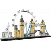 LEGO Architecture London 21034 statybinis rinkinys – 468 dalys, miesto orientyrų modelis